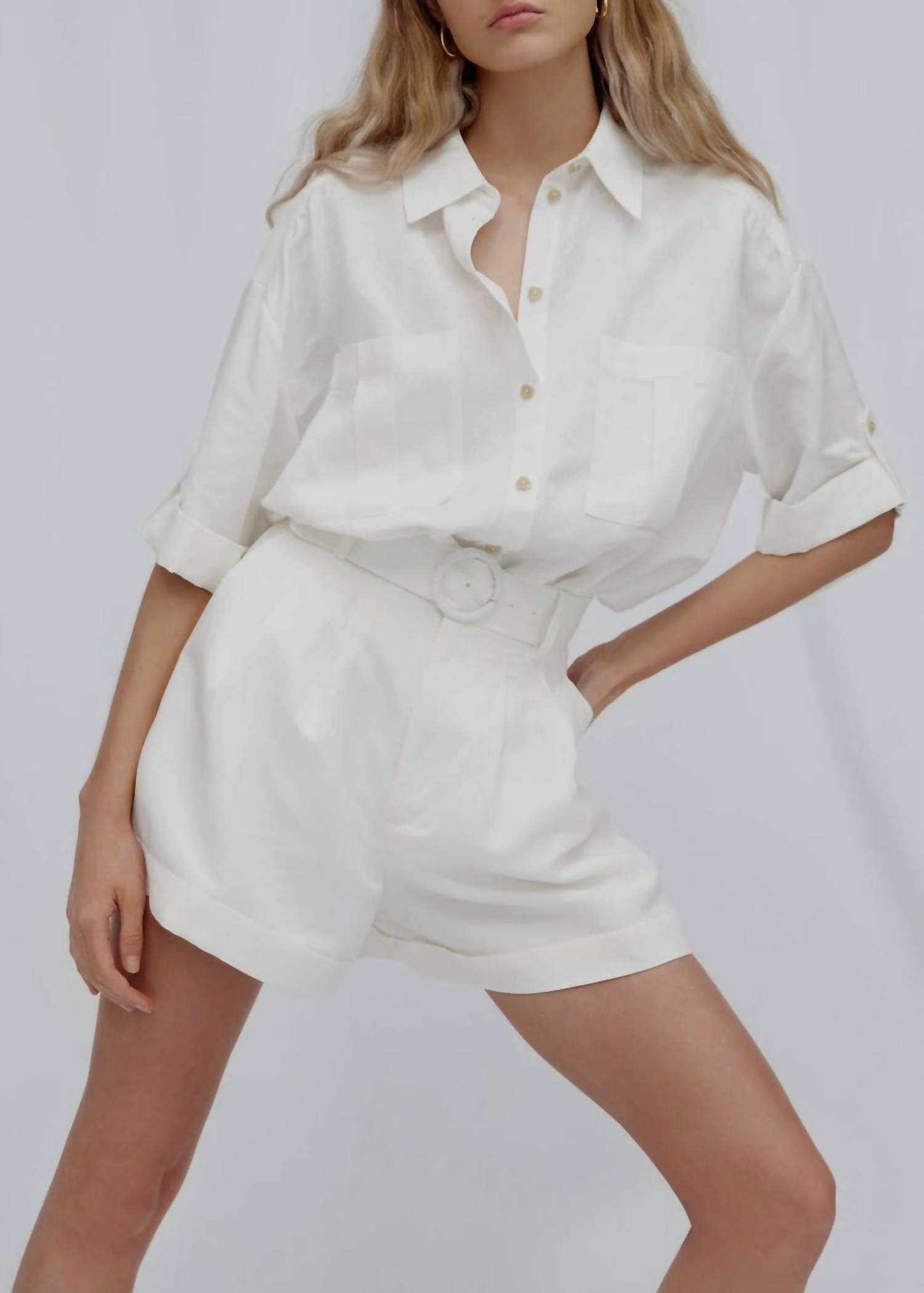 Significant Other Ophelia Shorts Ivory