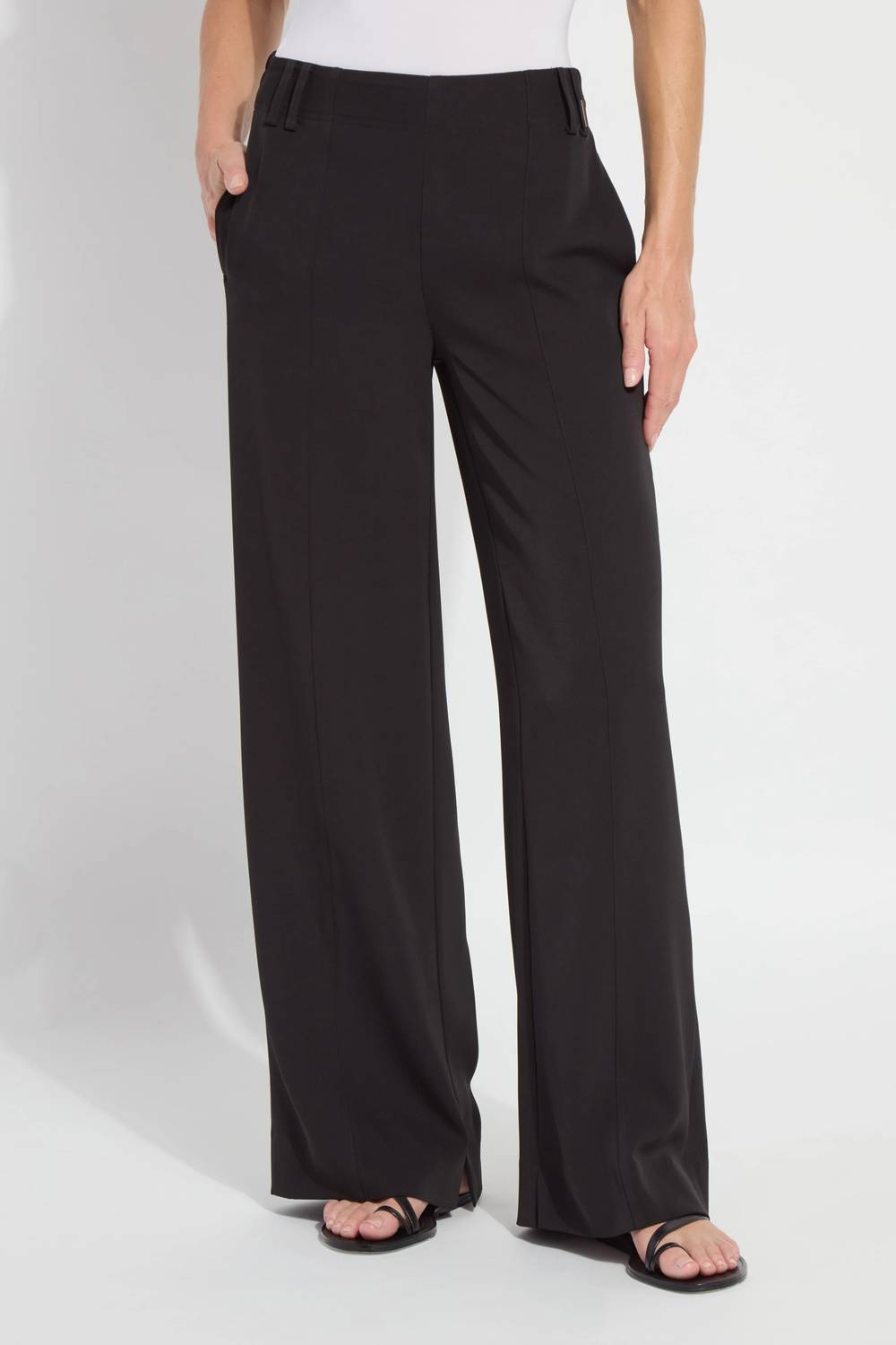 Lysse Ellison Elasticated Waistband Trouser Black