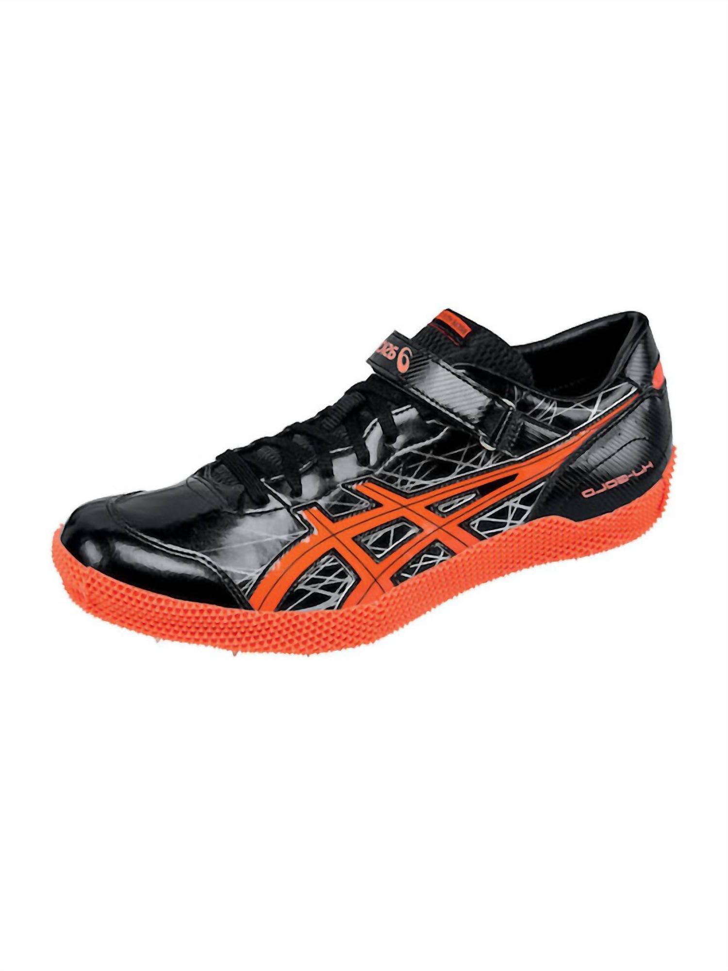 NEW ASICS men\'s hi jump pro spike shoes in black/coral 61PuPXPml0L._AC_UY1000_.jpg main image 3