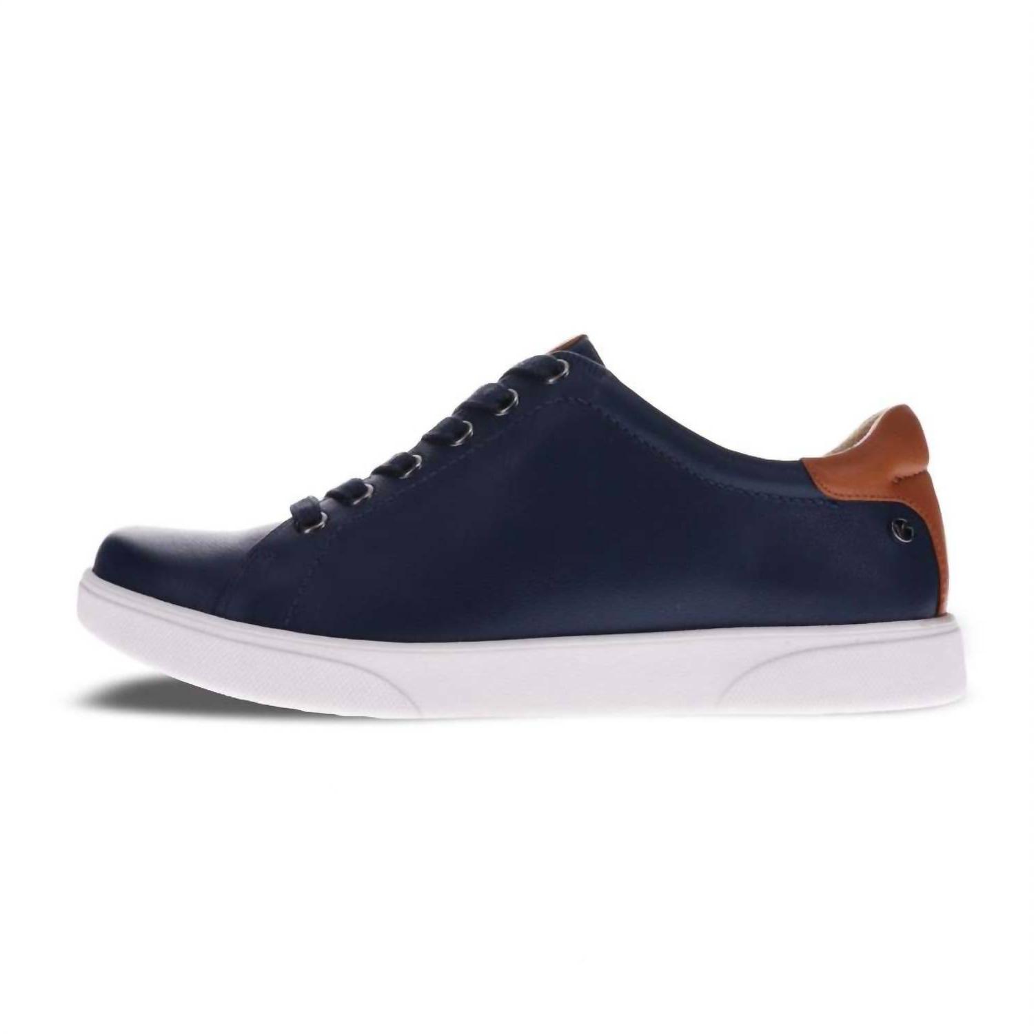 Revere Sneaker casual donna Limoges blu francese/cognac - Foto 3 di 21