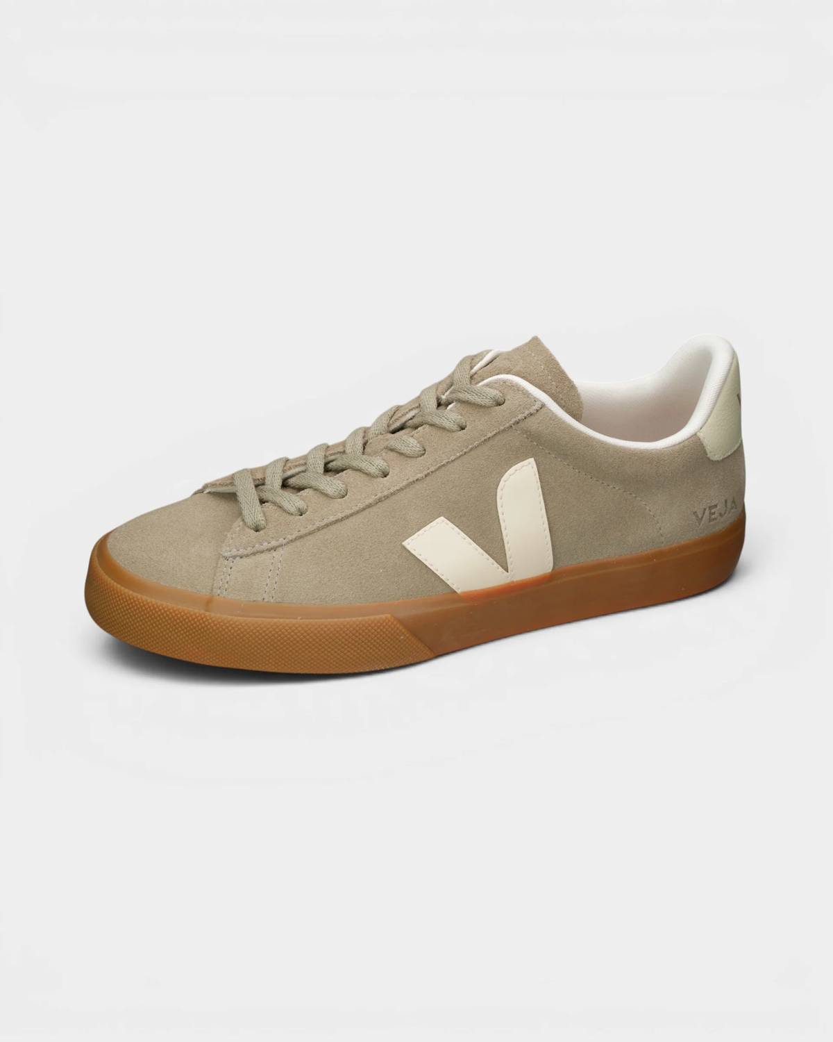 Veja Men's Campo Suede Sneakers Taupe Pierre