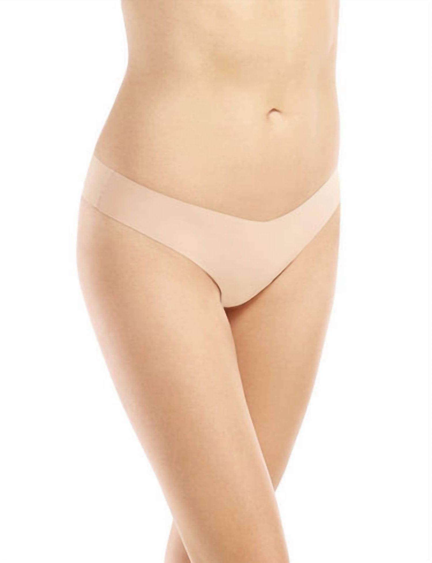 Commando low rise thong underwear Beige