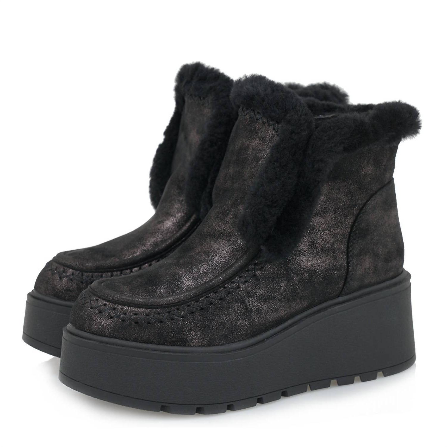 Exe Women's Apresi Ski Low Boots Black