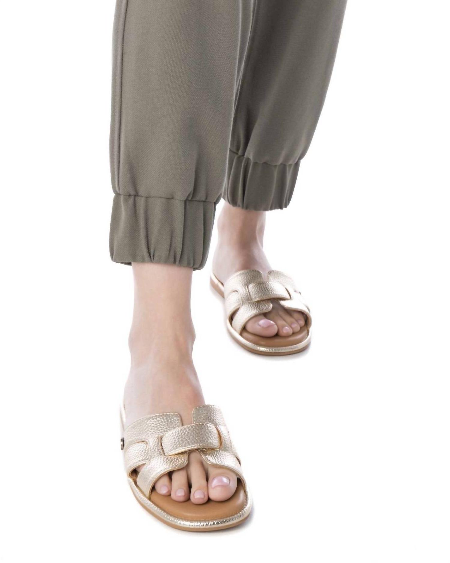 Xti Women's Casual Sandals Gold - Picture 6 of 16