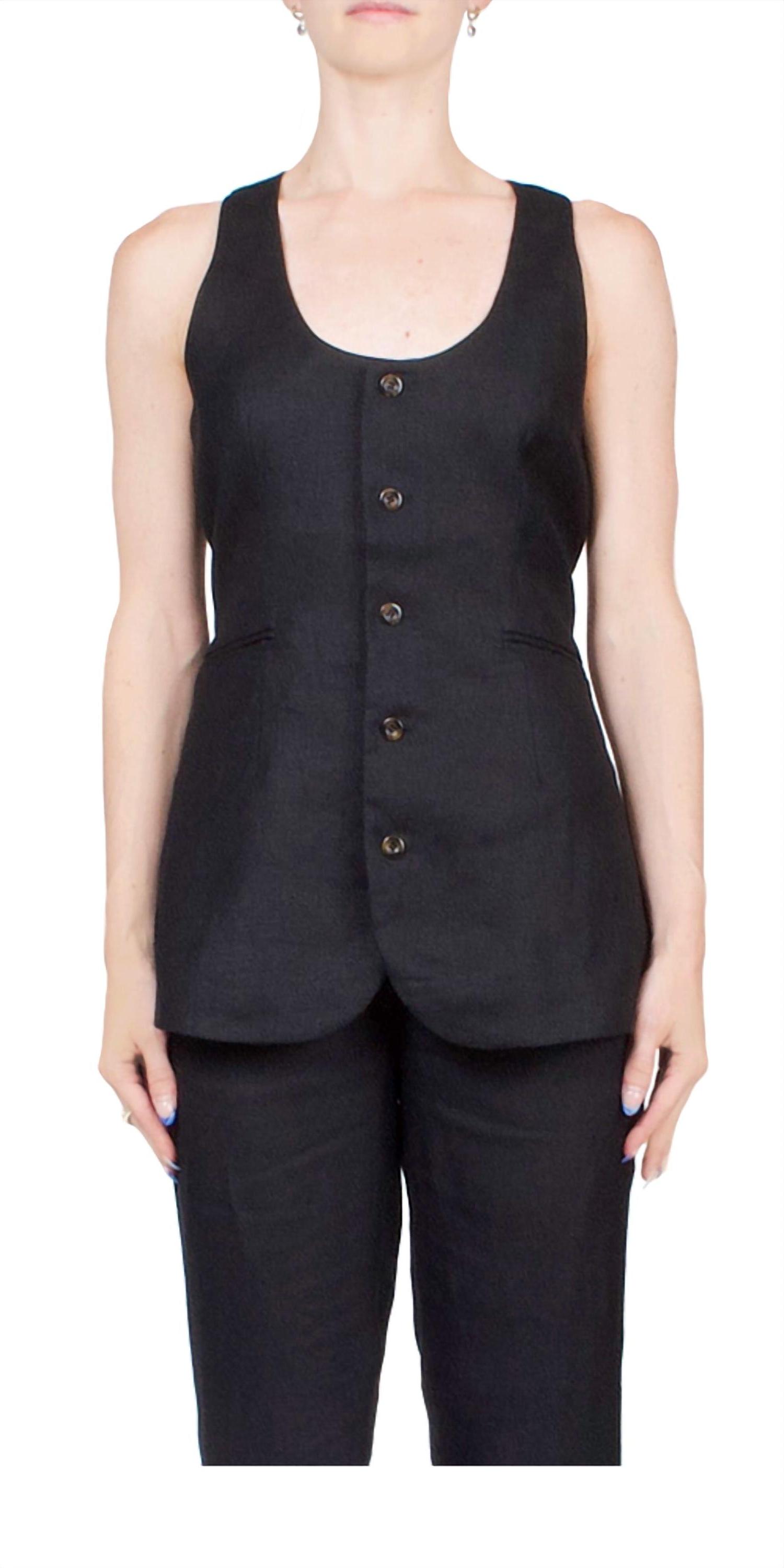 Posse ruben gilet top Black - Picture 2 of 13