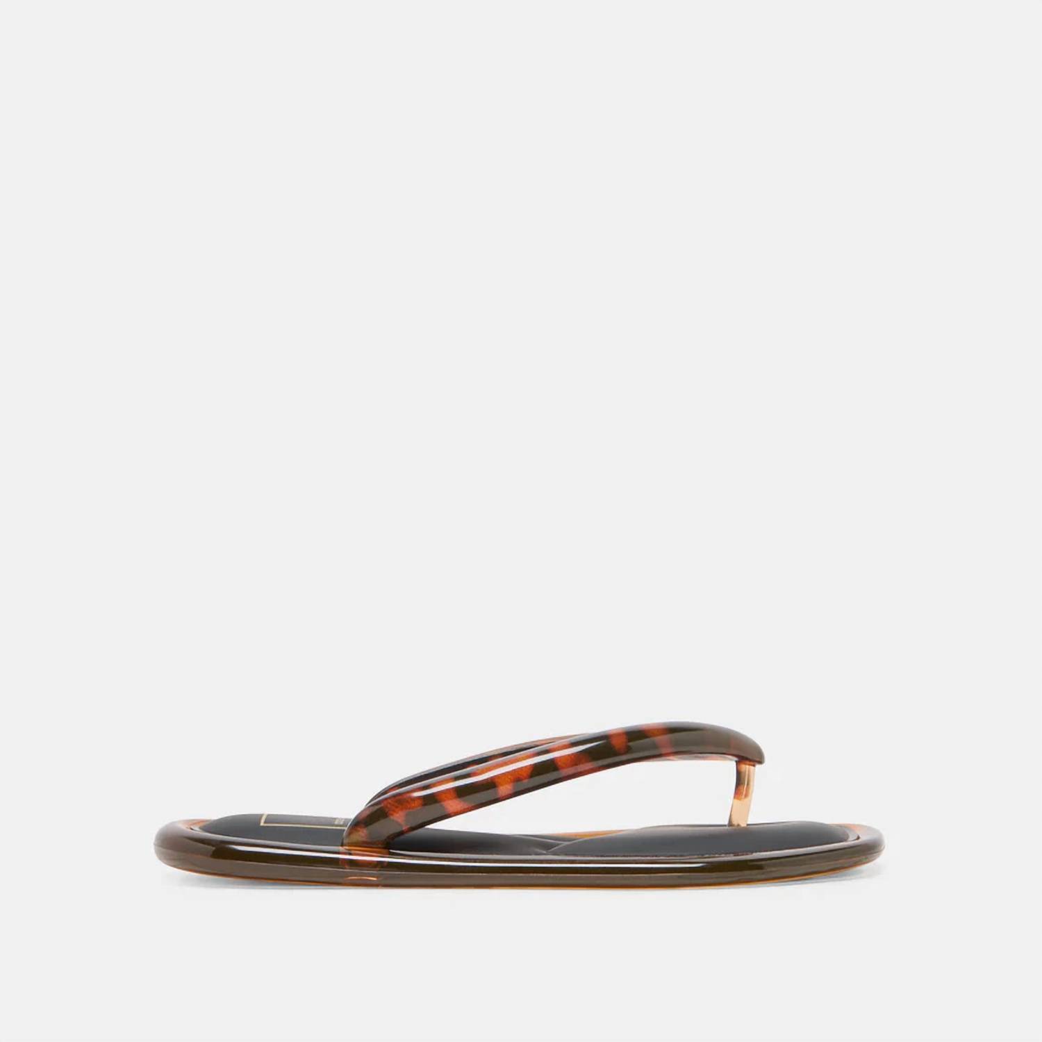 Dolce Vita Women's Jozey Sandals Tortoise Jelly