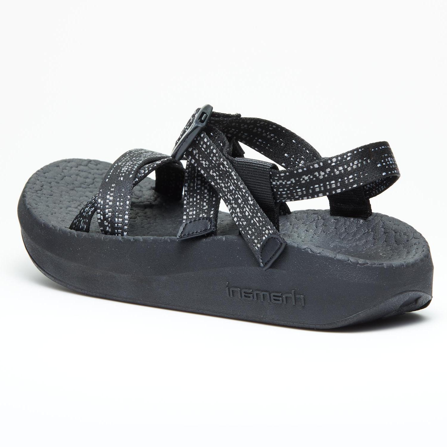 Rhamani Men's Classic Adventure Sandals Charcoal