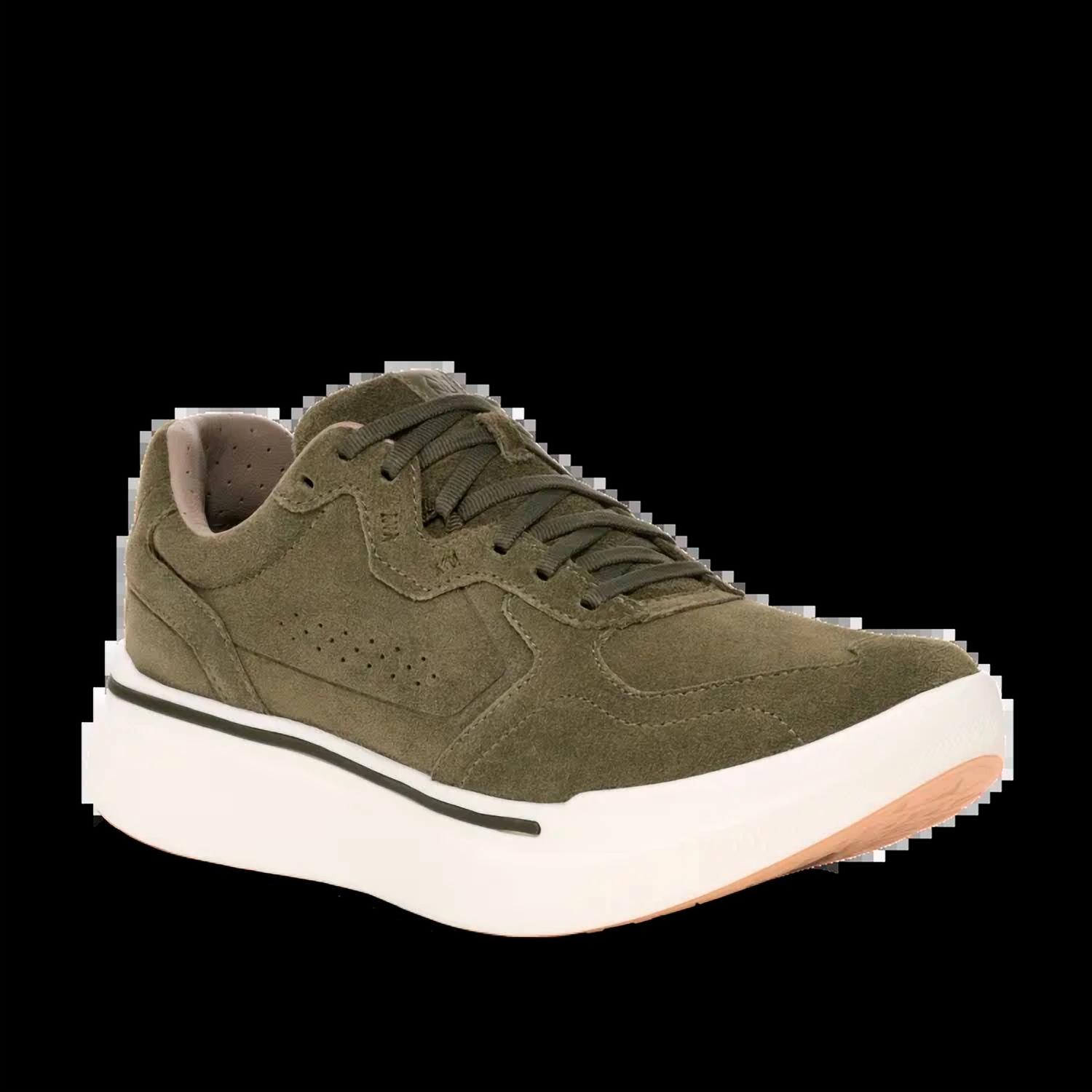 Ahnu Women’s Sequence 1.1 Suede Sneakers Burnt Olive