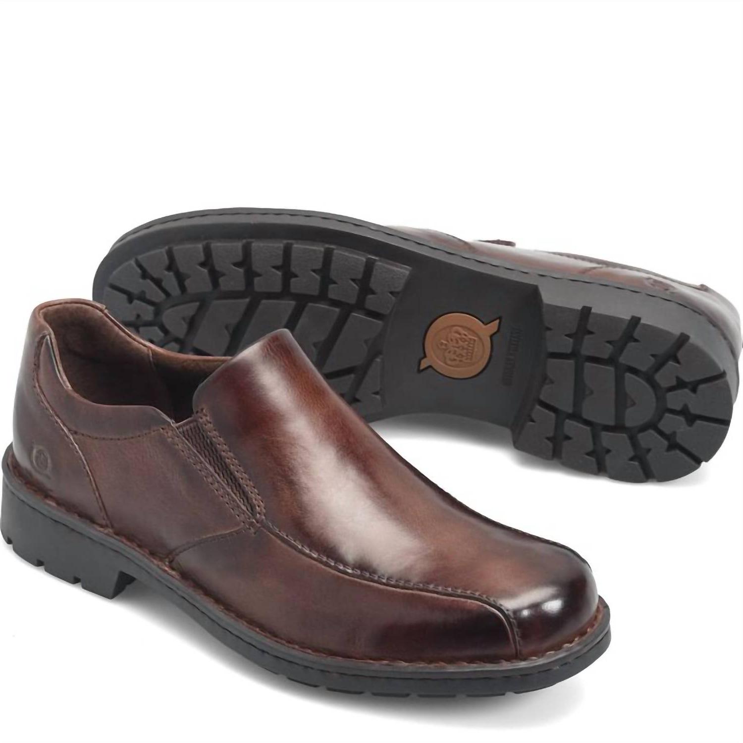 Born Men's Laken Slip On Brown Bark