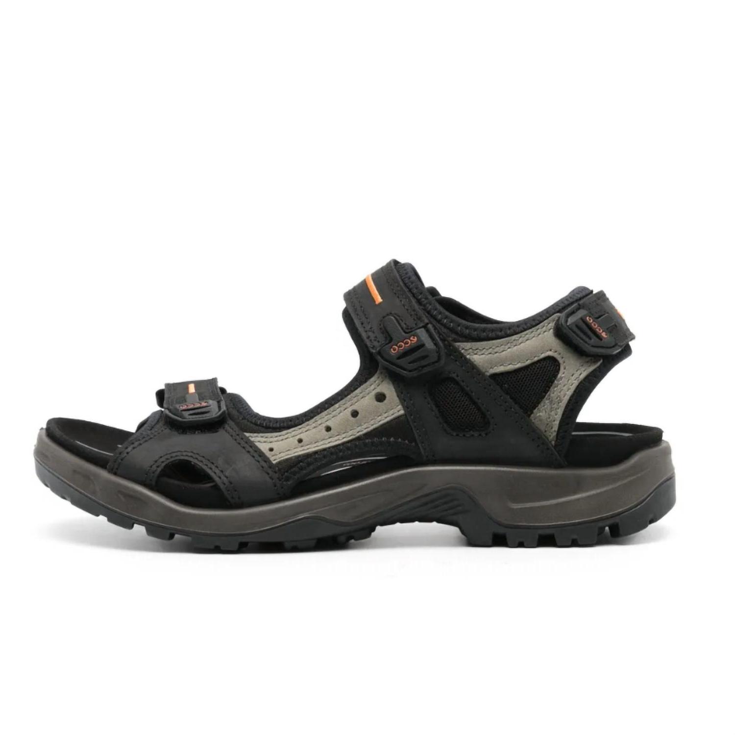 Ecco Men's Offroad Touch-Strap Sandal Black
