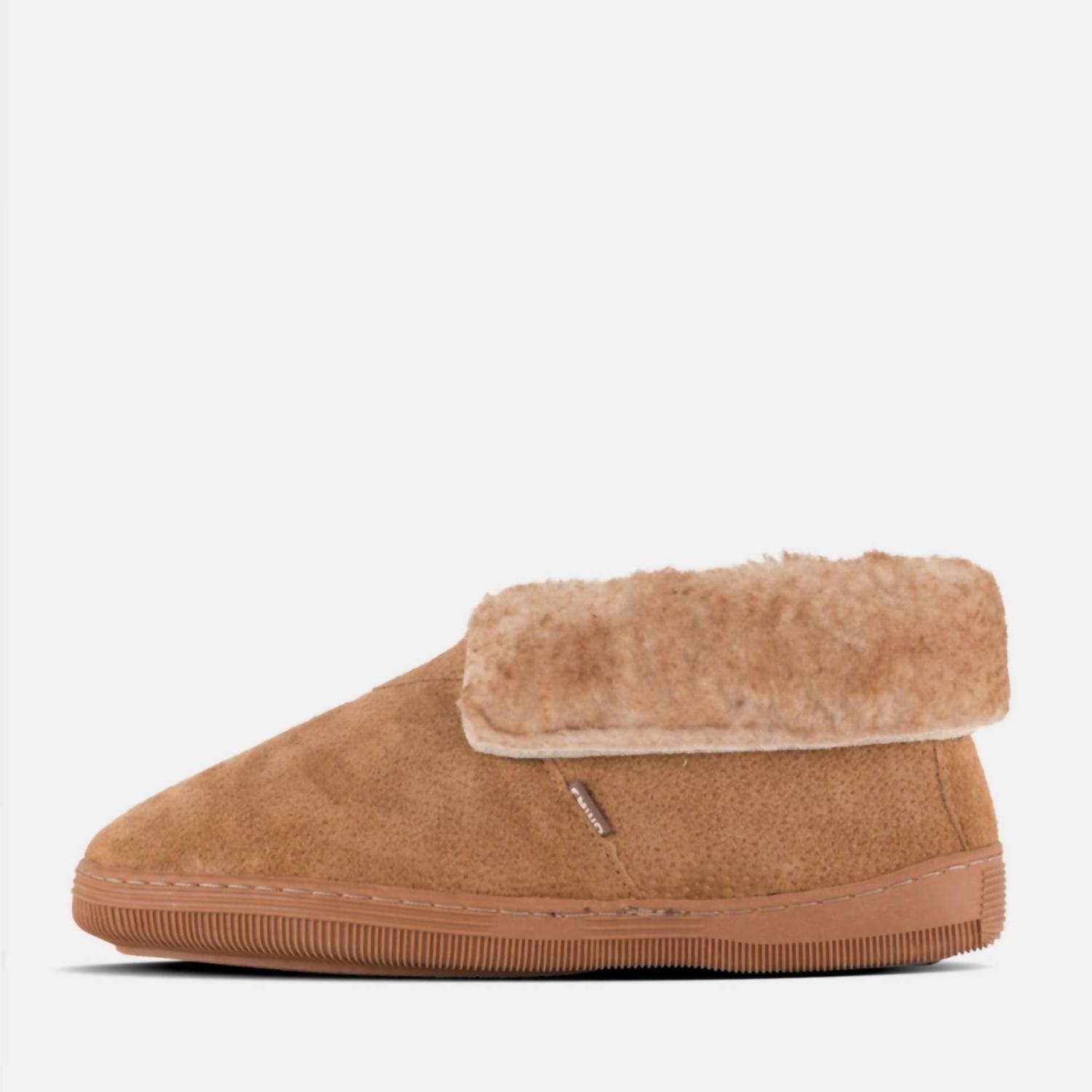 Lamo Men's Bootie Slipper Chestnut