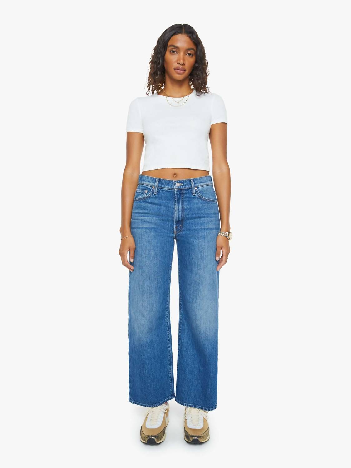 Mother The Dodger Ankle Jean Green Thumb