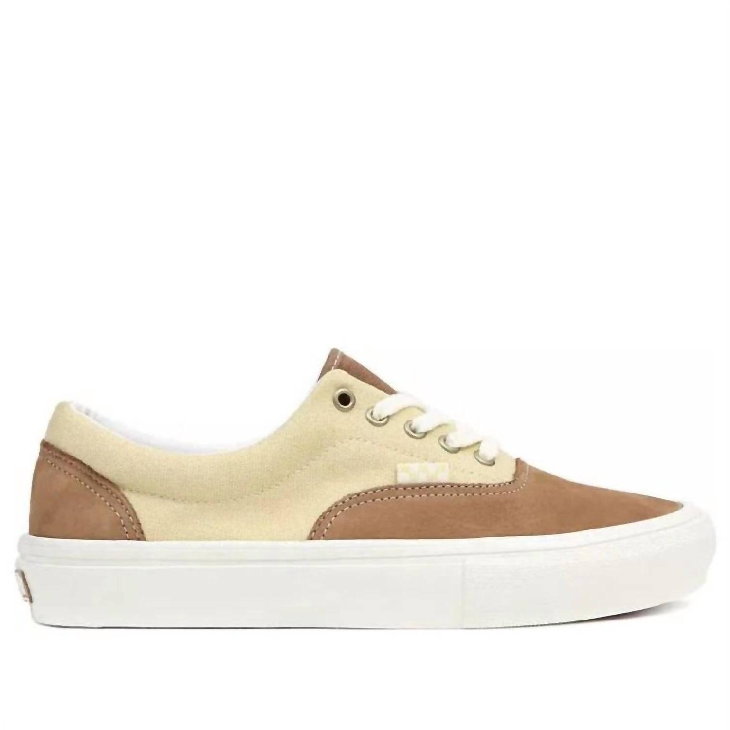 Vans Men's Skate Era Sneaker Brown/yellow