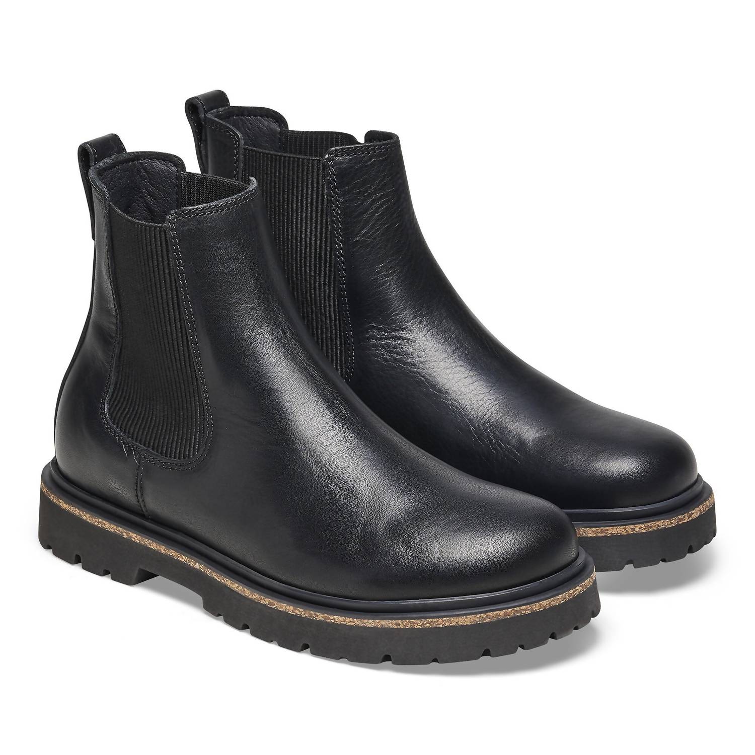 Pre-owned Birkenstock Women's Highwood Slip On Boot In Black