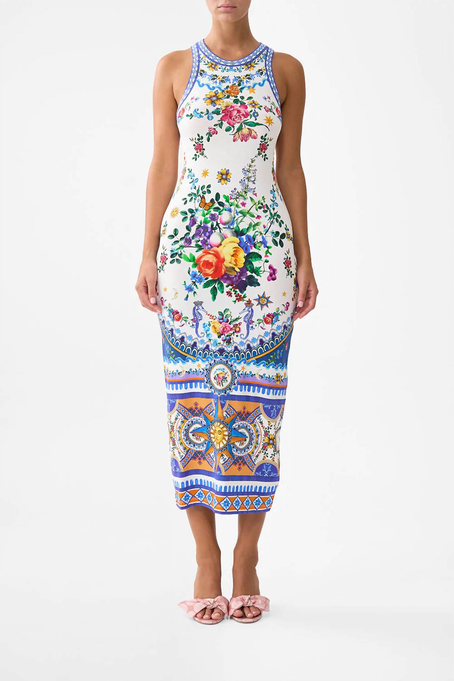 Camilla Jersey Tank Dress Tiles Darls | eBay