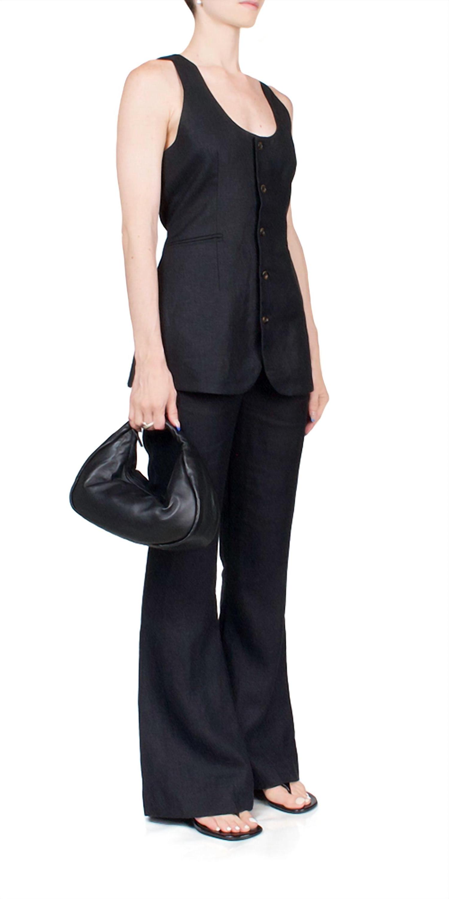 Posse ruben gilet top Black - Picture 3 of 13