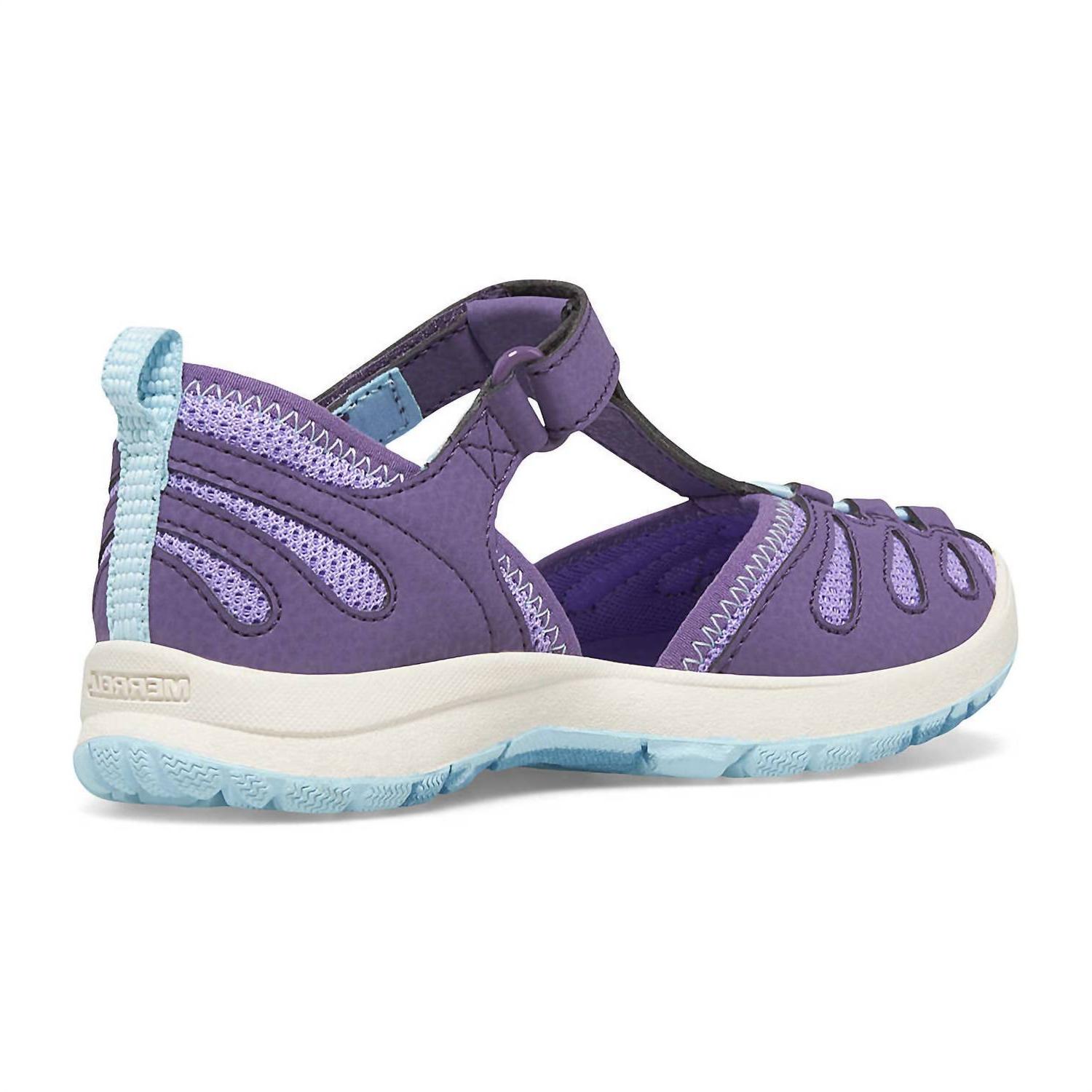 Merrell Kid's Hydro Lily Sandal Purple/blue - Picture 5 of 31