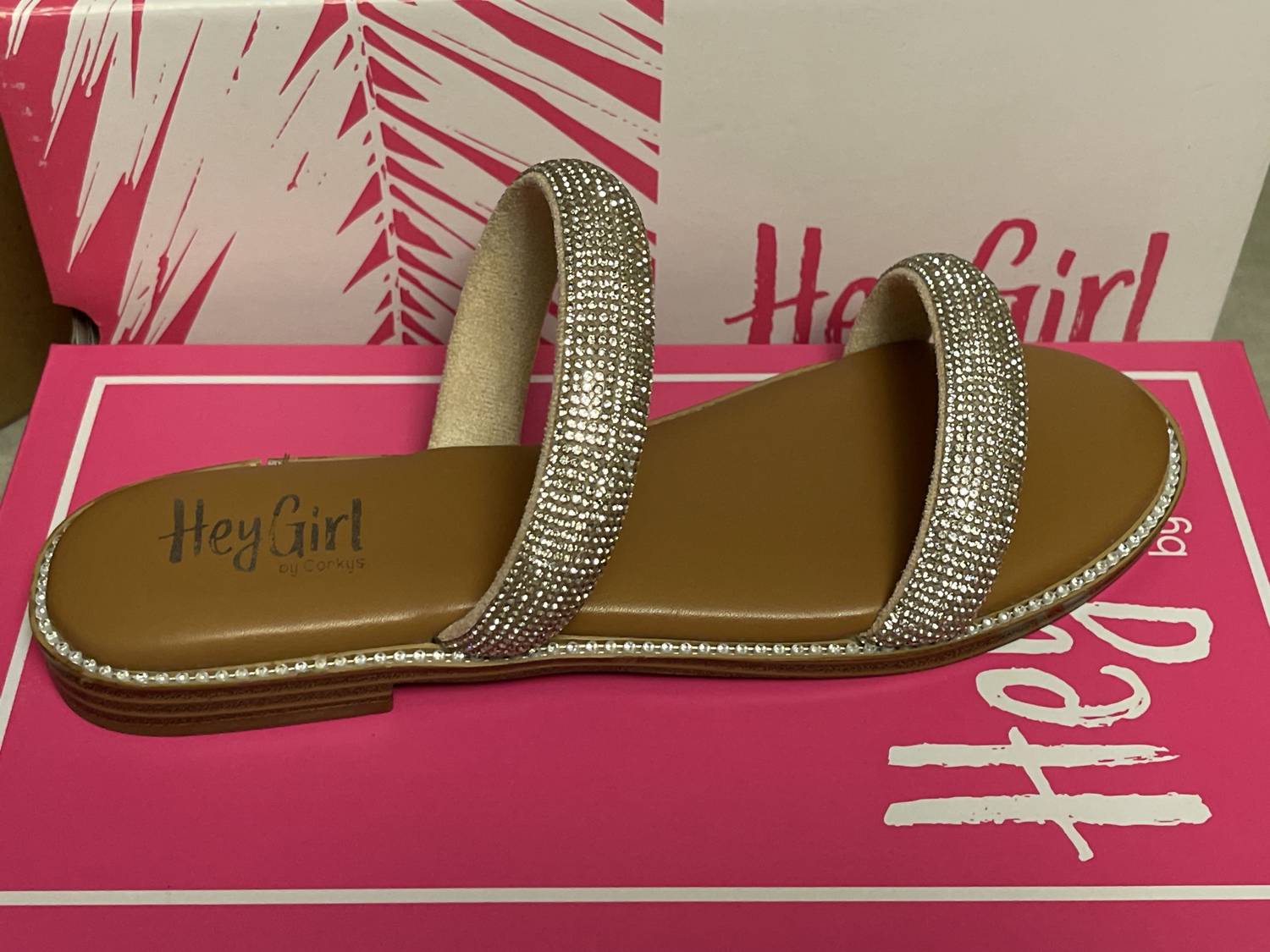 Corkys Footwear Women’s Fun In The Sandals Clear