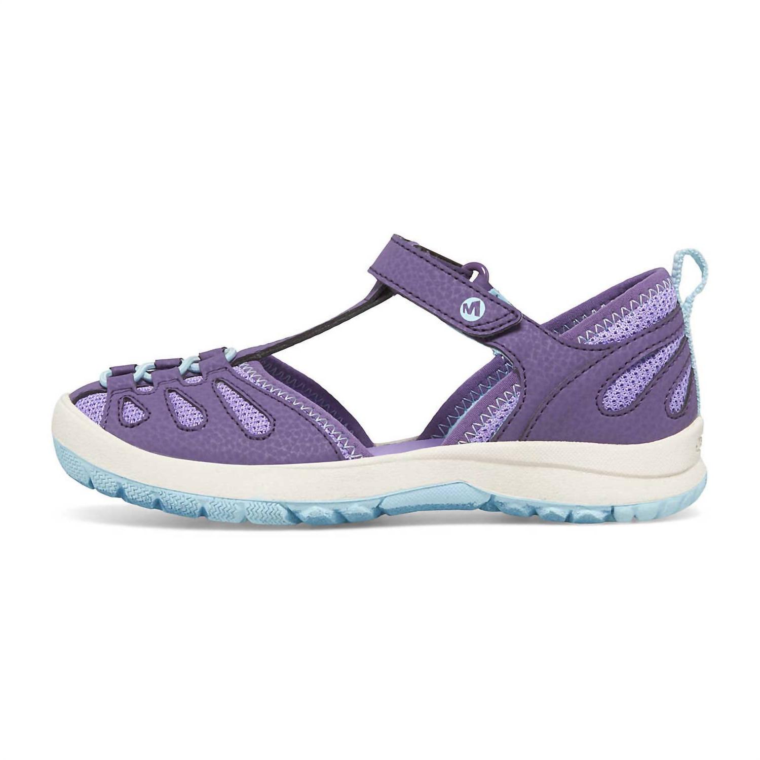 Merrell Kid's Hydro Lily Sandal Purple/blue - Picture 3 of 31