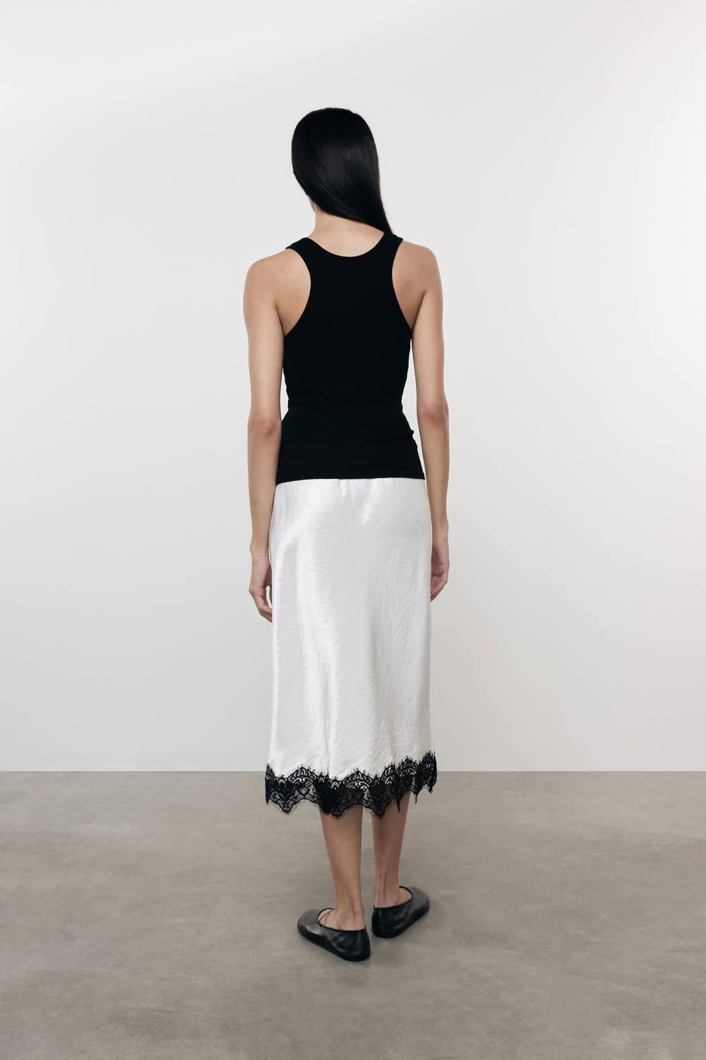 Enza Costa Seiden Strick Etui Tank schwarz - Bild 3 von 13