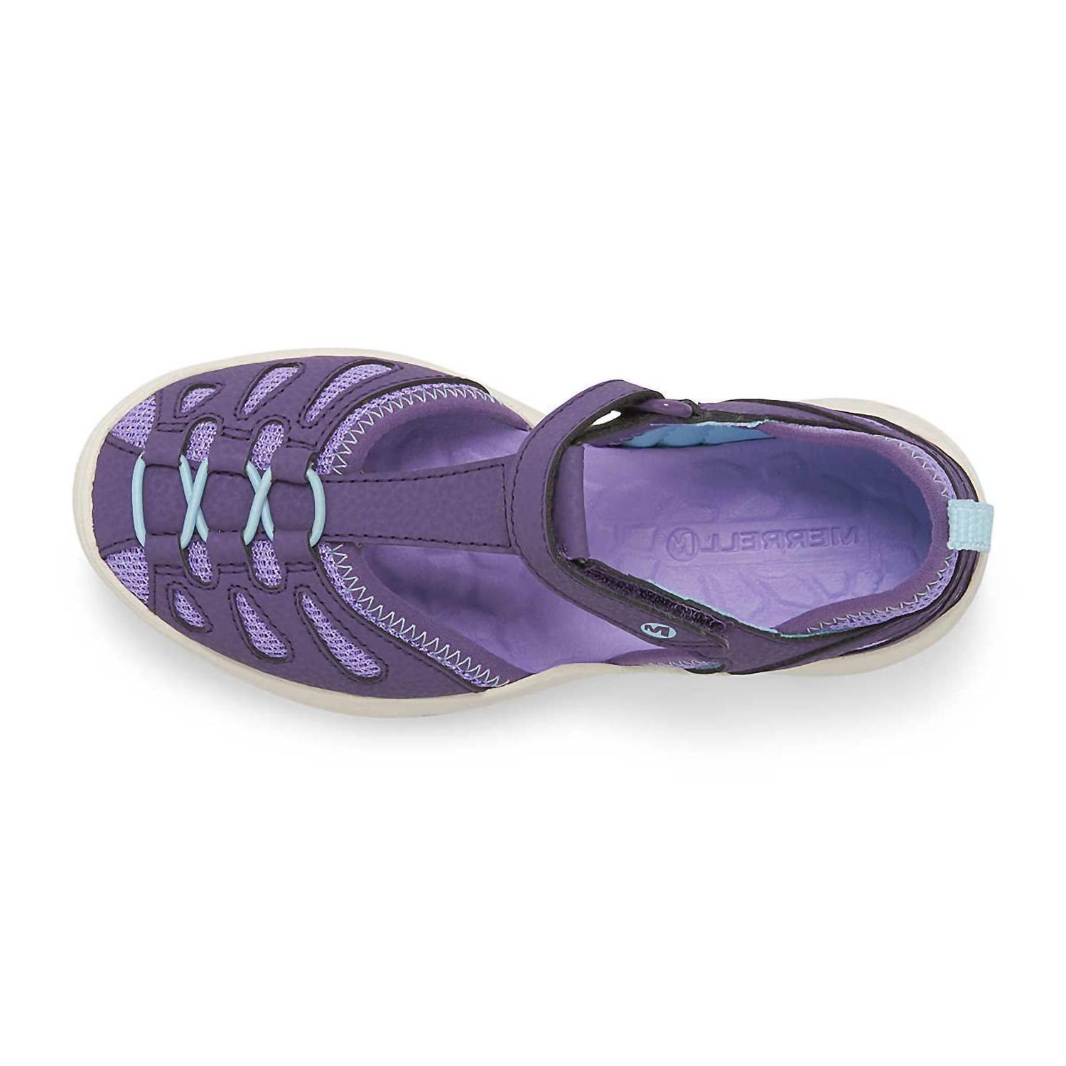 Merrell Kid's Hydro Lily Sandal Purple/blue - Picture 2 of 31