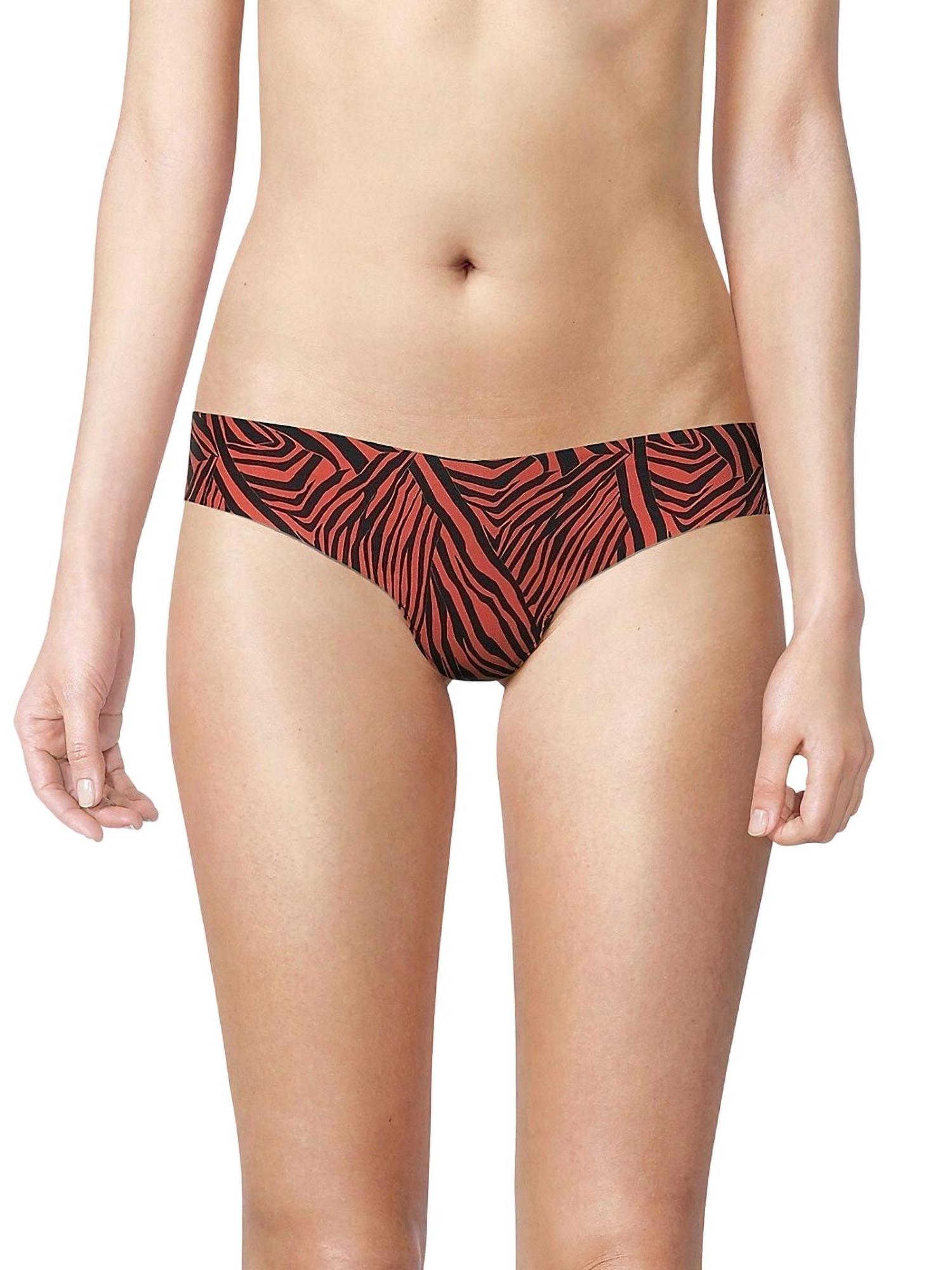 Commando Printed Low Rise Thong City Stripes