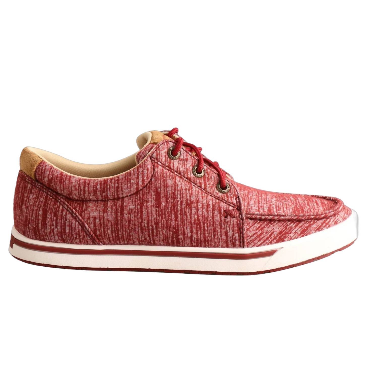 Twisted X Women’s Kicks Casual Lace Shoe Red