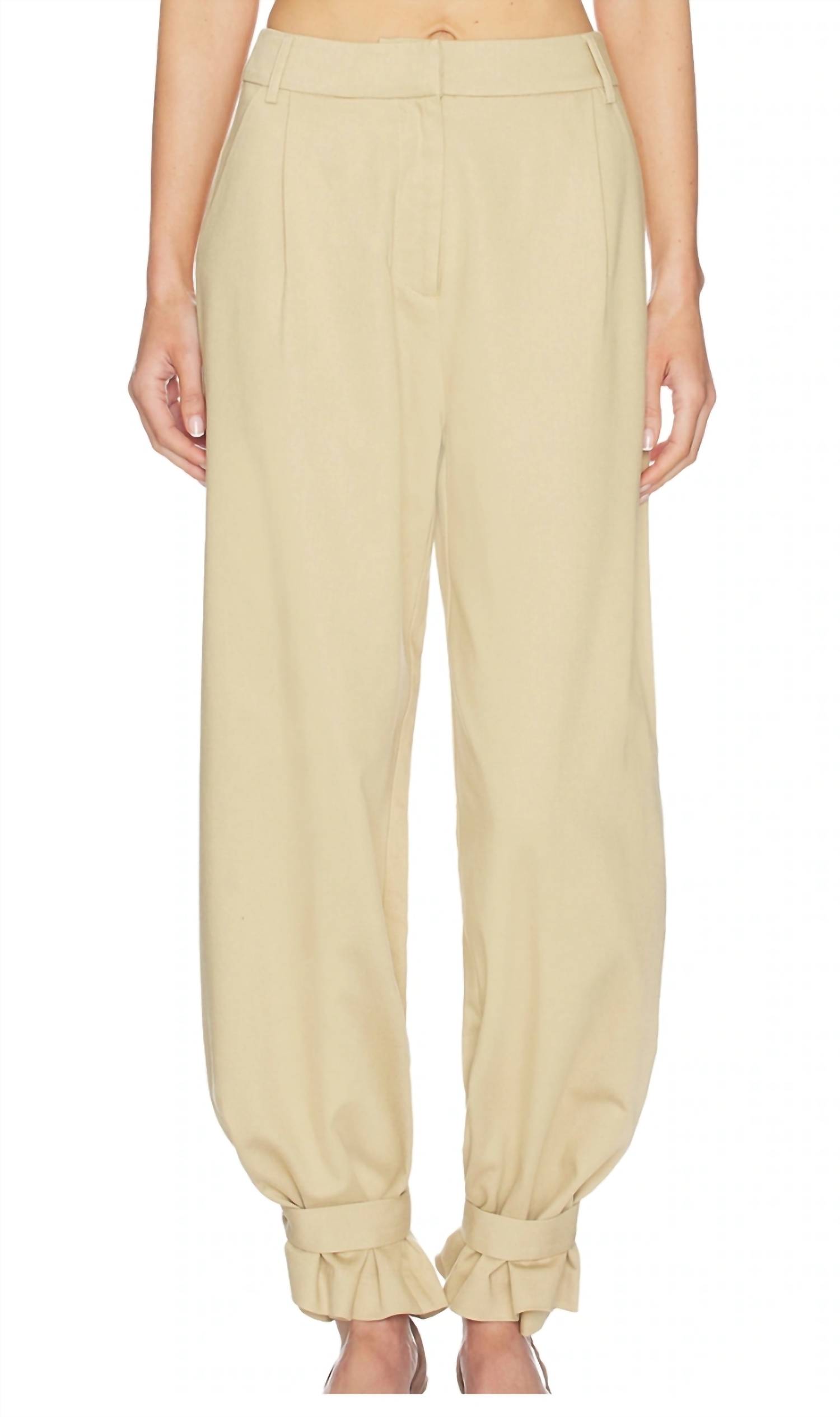Line And Dot Lelio Pants Tan