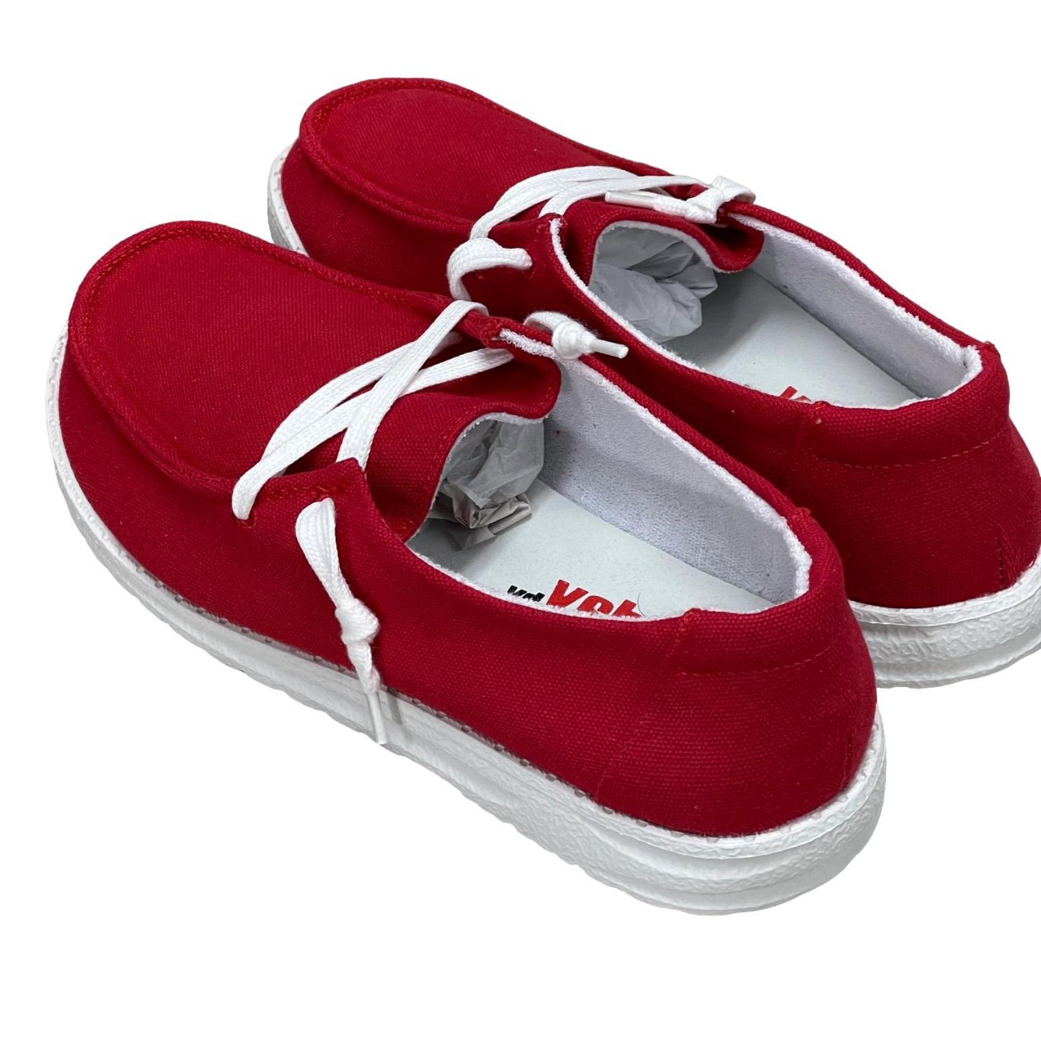 Gypsy Jazz women's game day sneakers Red - Picture 4 of 9