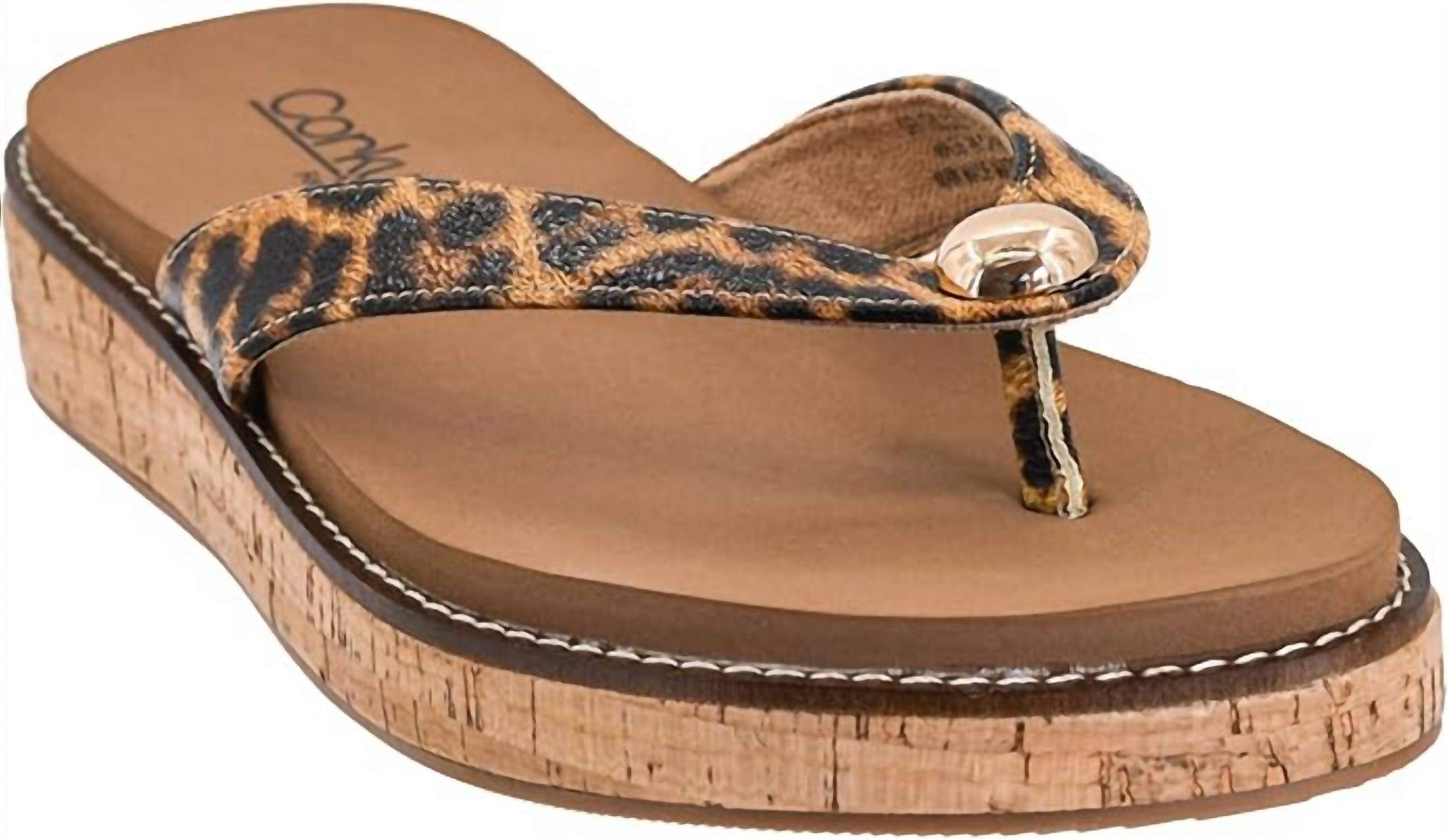 Corkys Footwear Women’s Off The Deep End Sandals Leopard
