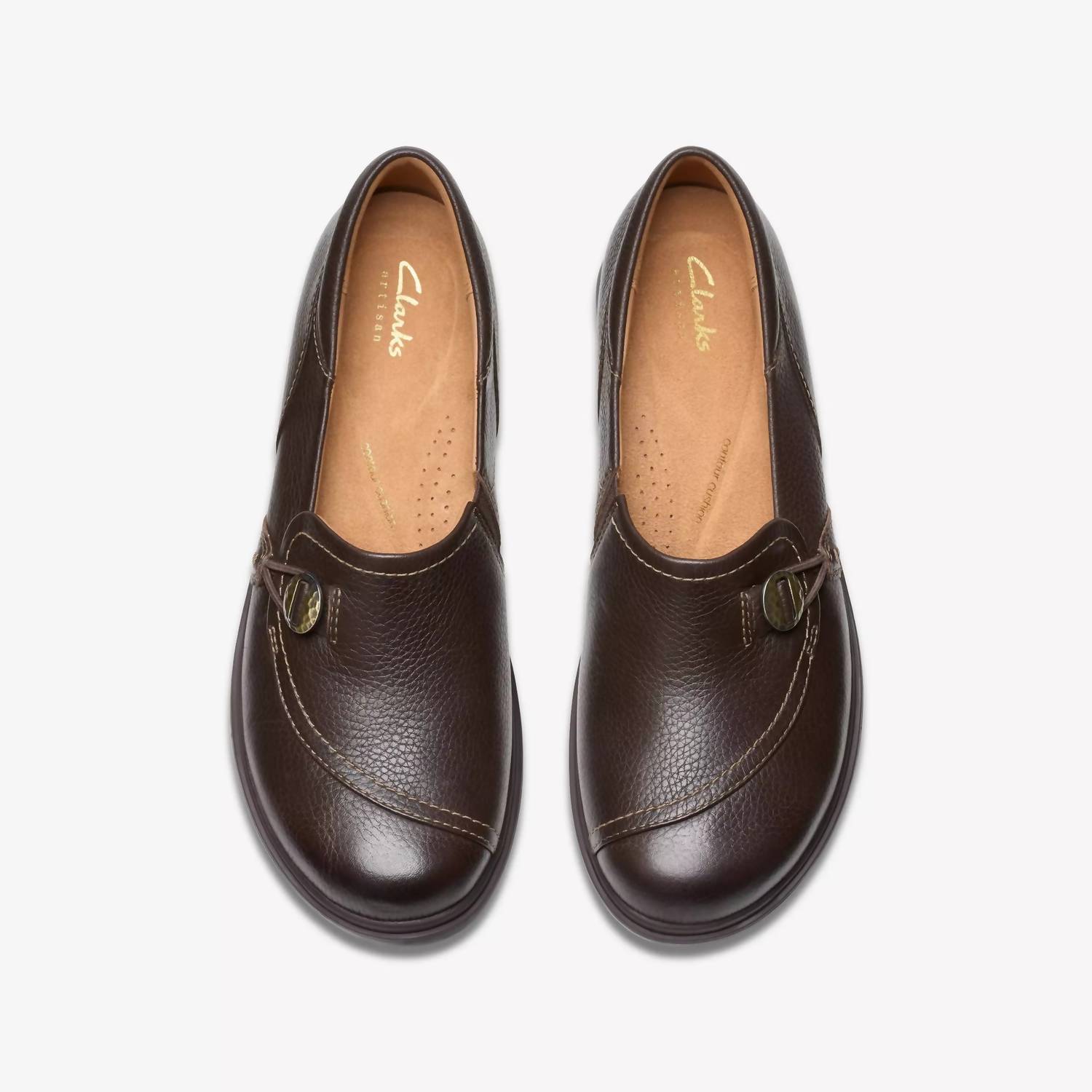 clarks dress shoes amazon Amazon.com | Clarks Men's Un Shire Low Brown Leather 7 Medium