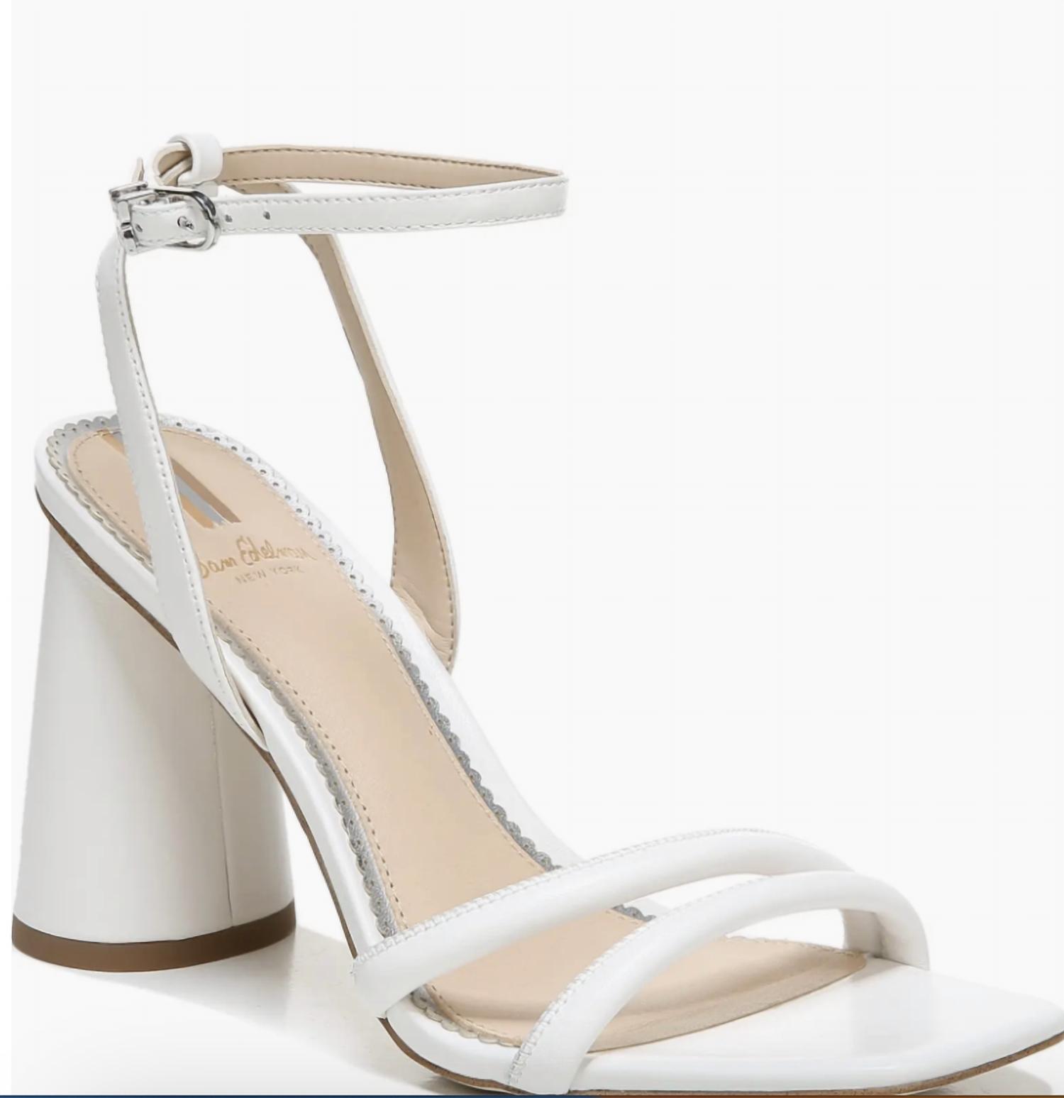 Sam Edelman Women's Kia Heels White