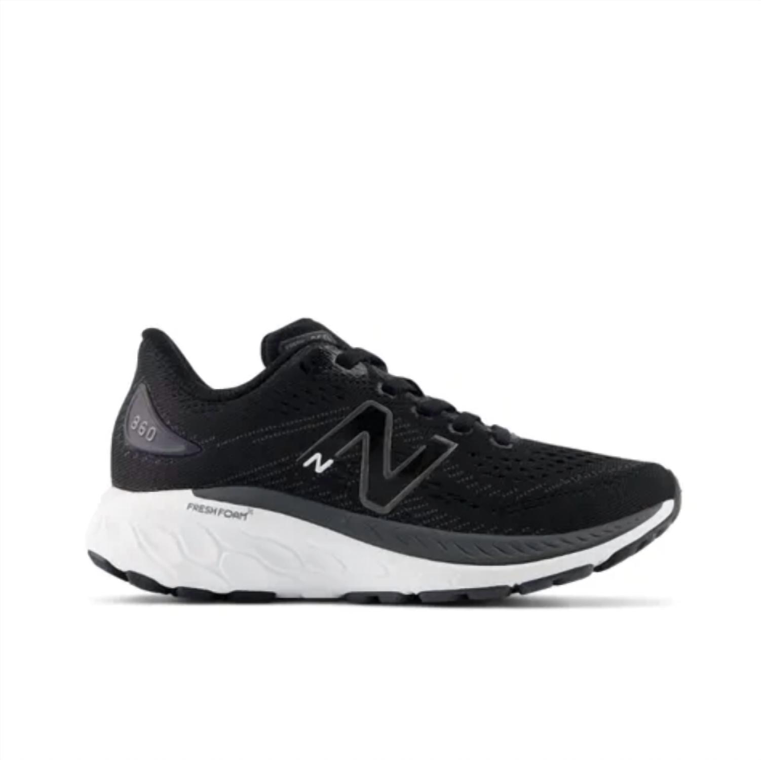 New Balance Preschool Fresh Foam X 860V13 Running Shoe Black/ White