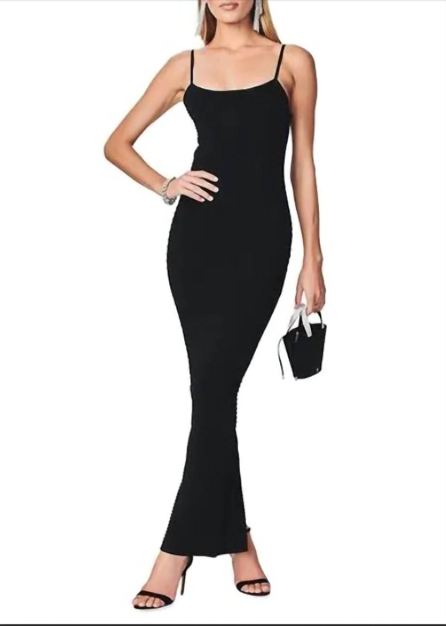 Retrofete Kylie Bandage Knit Dress Black - Picture 2 of 3