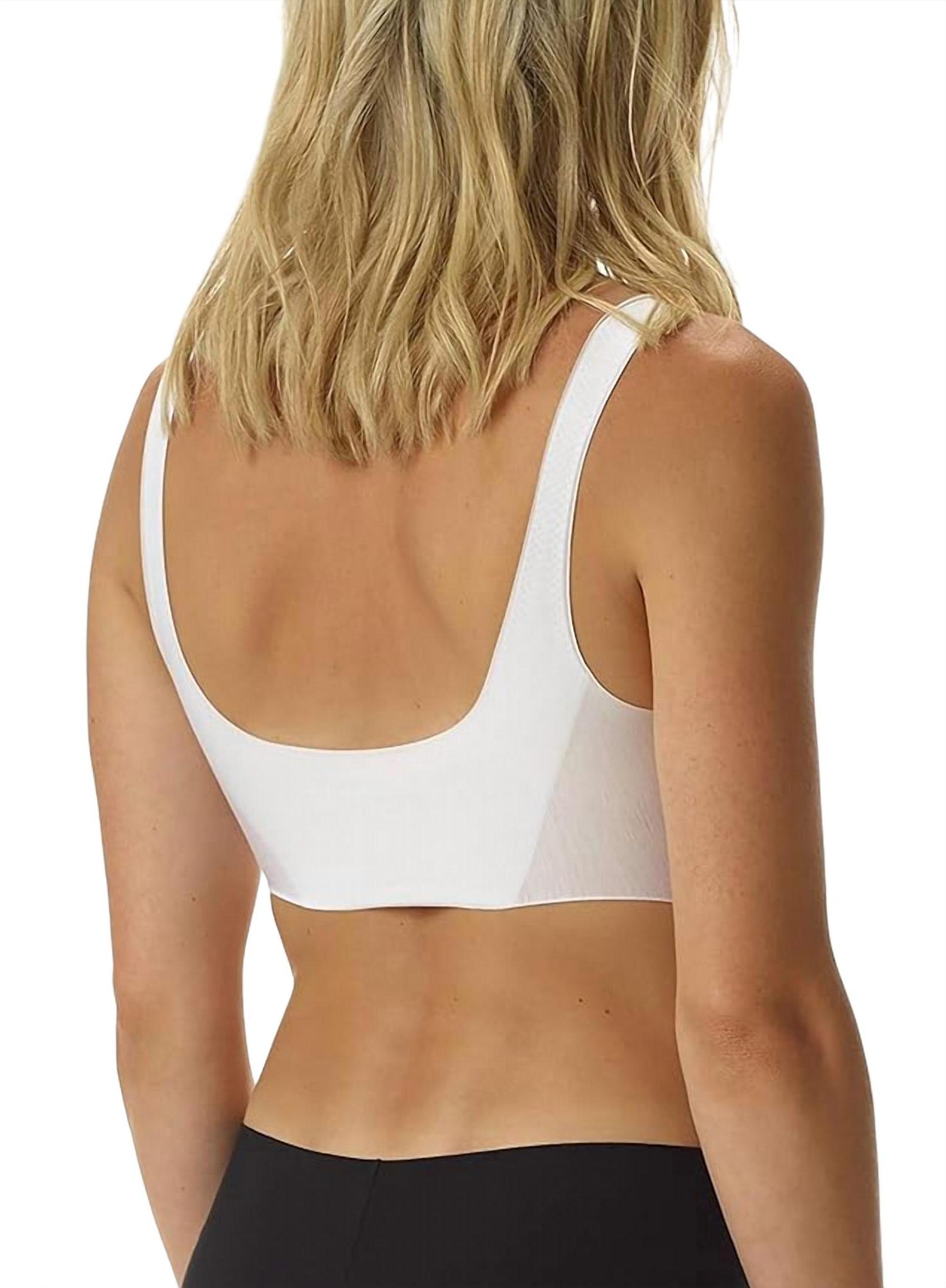 Commando Butter Soft Support Bralette White - Picture 3 of 16
