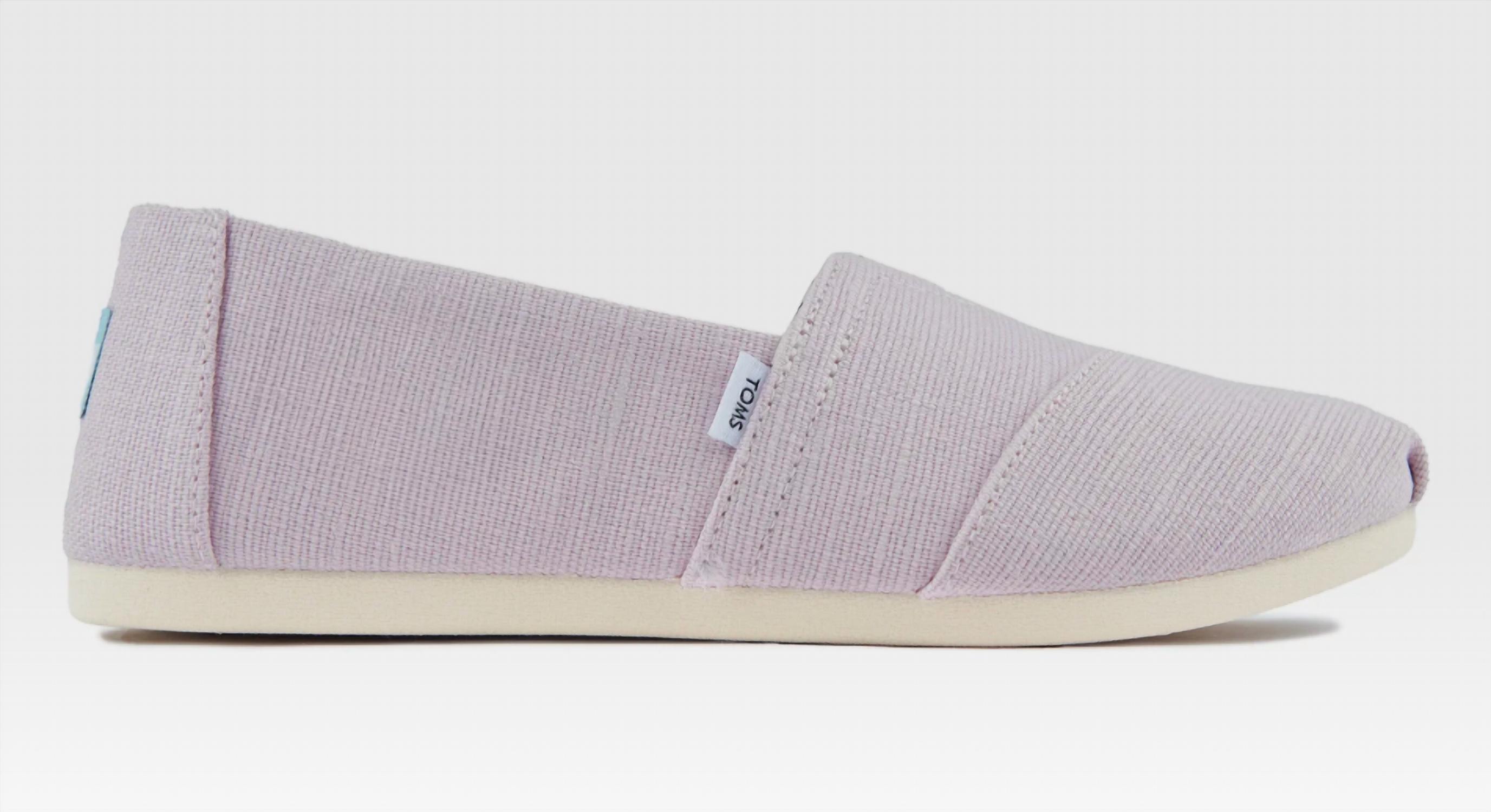 Toms Women’s Alpargata Slip On Shoe Light Lilac