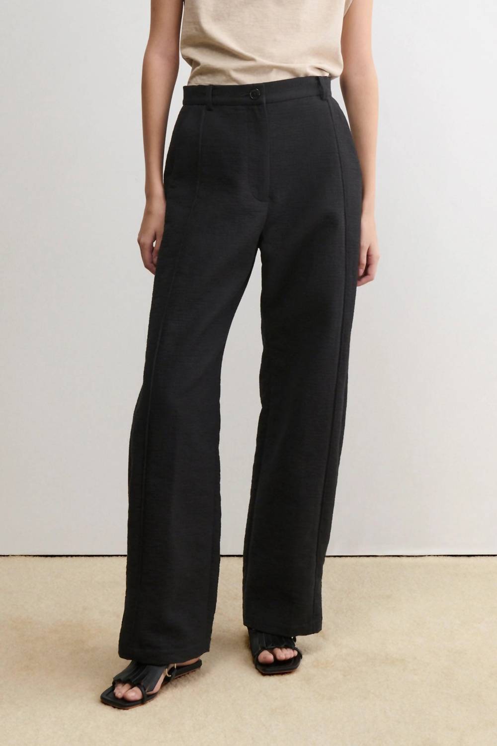 Rachel Comey Alston High Rise Pants Black