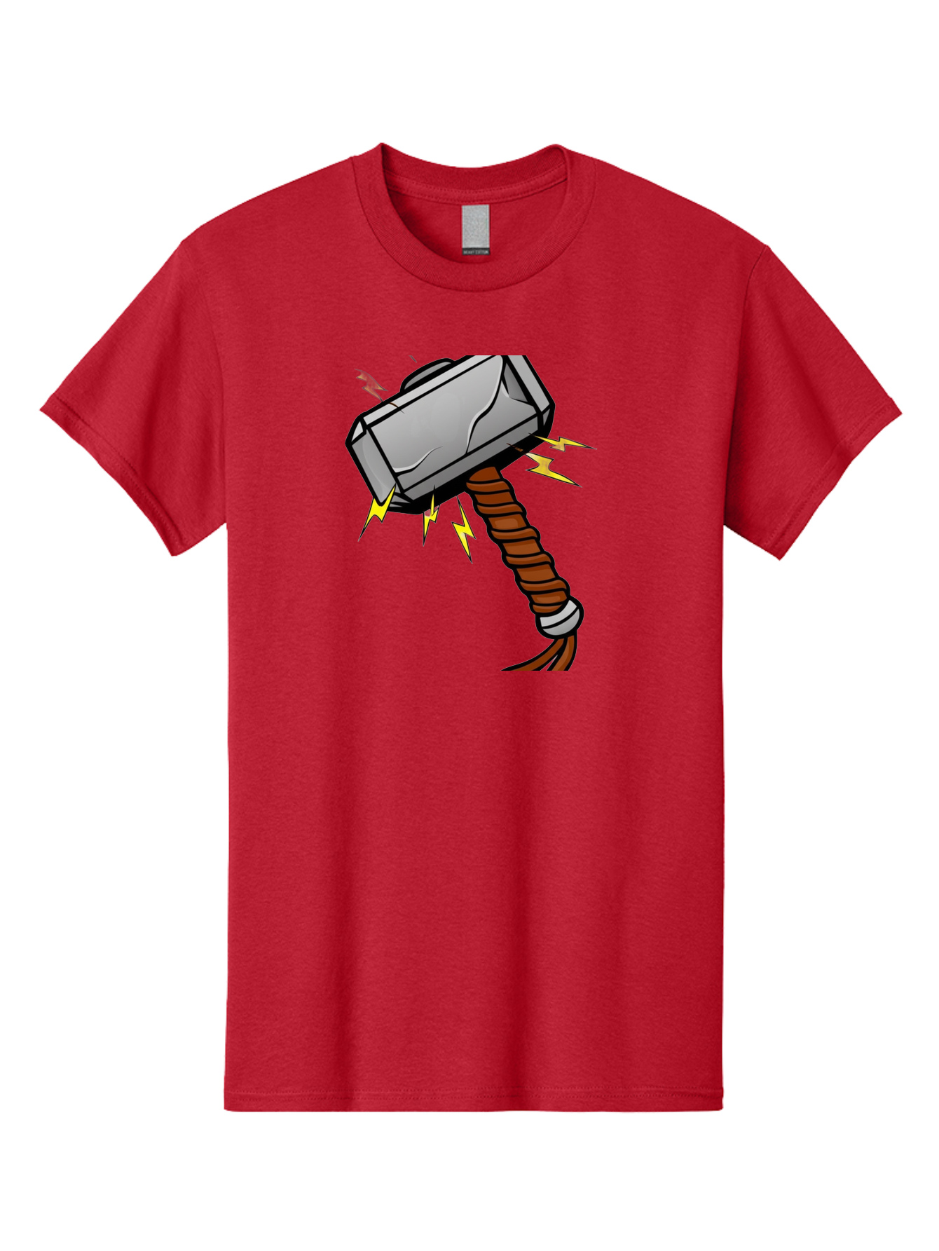 Mjolnir-6 Mens Graphic Tee, 100% Cotton, Casual Summer Wear