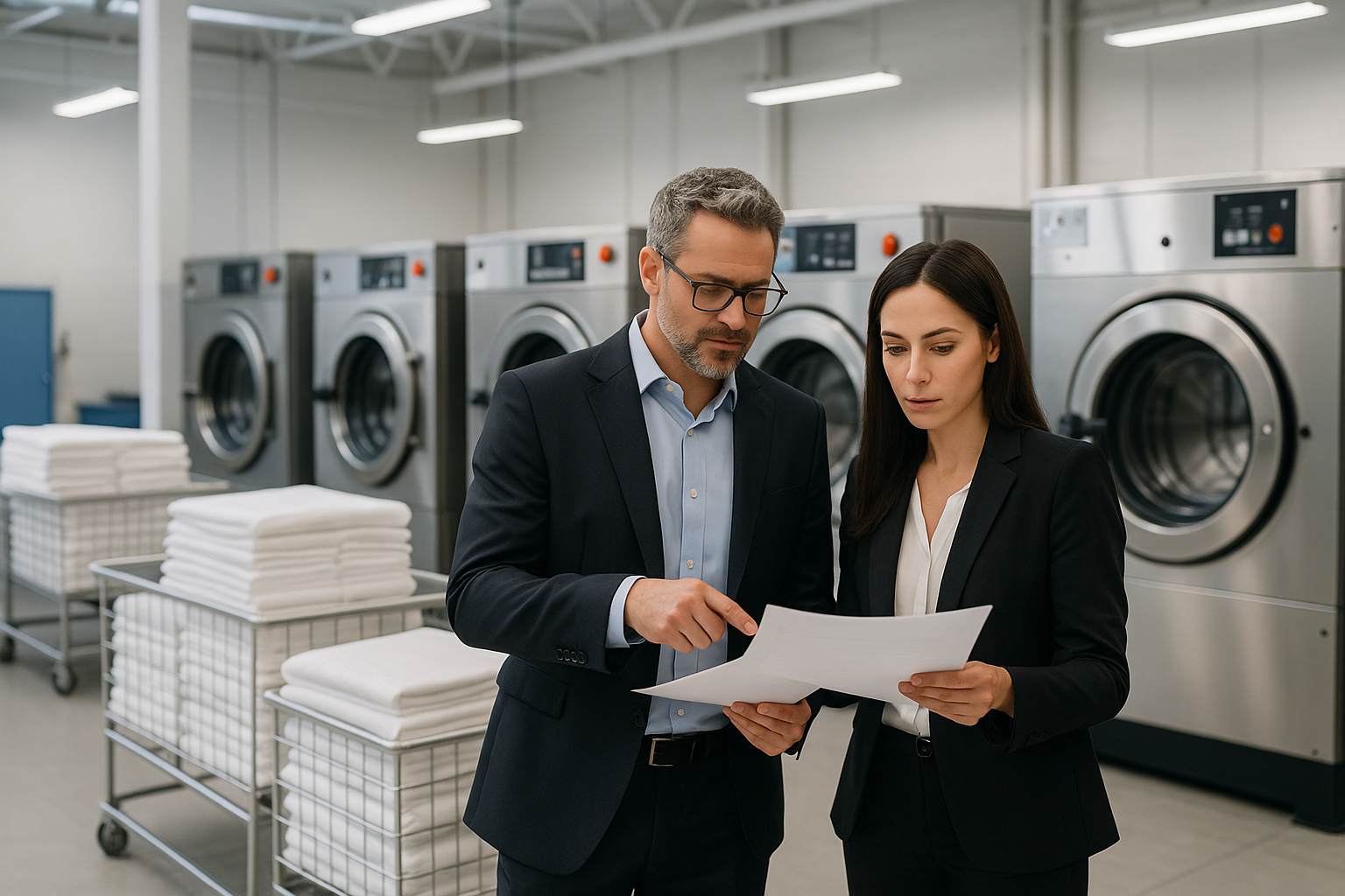 Selling a Commercial Laundry Business in Illinois: Linen Contracts, Equipment, Utilities, and Route Risk Buyers Review