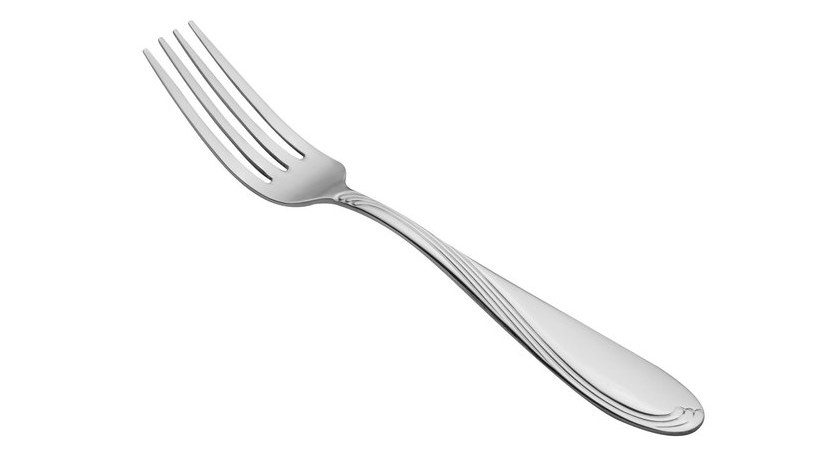 Vintage Silver Scroll Dinner Fork