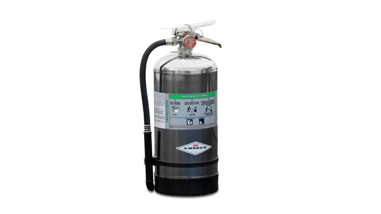 Fire Extinguisher – 2-A:K (Silver)