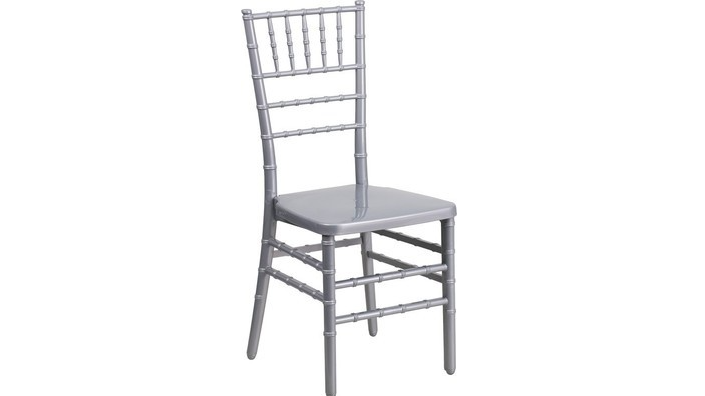 Chiavari Resin Silver