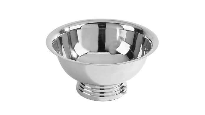 Stainless Revere Bowl 12.5″