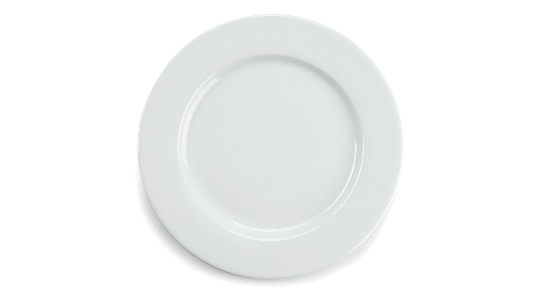 White Rim Saucer 5″ (set Of 10)
