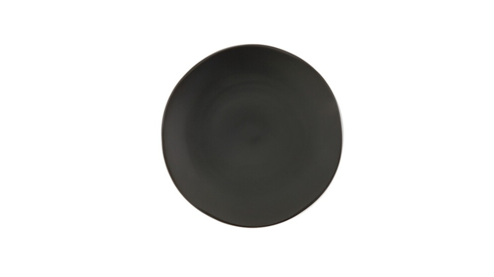 Charcoal Heirloom (BLACK) Dinner 10.5″ (Set Of 10)