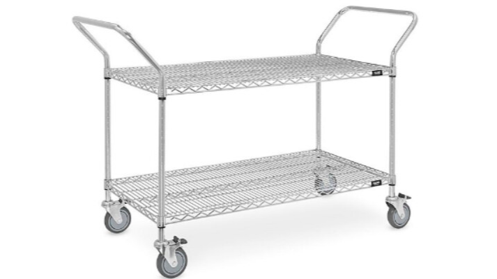 Heavy Duty Wire Cart 60″ x 24″ x 41″