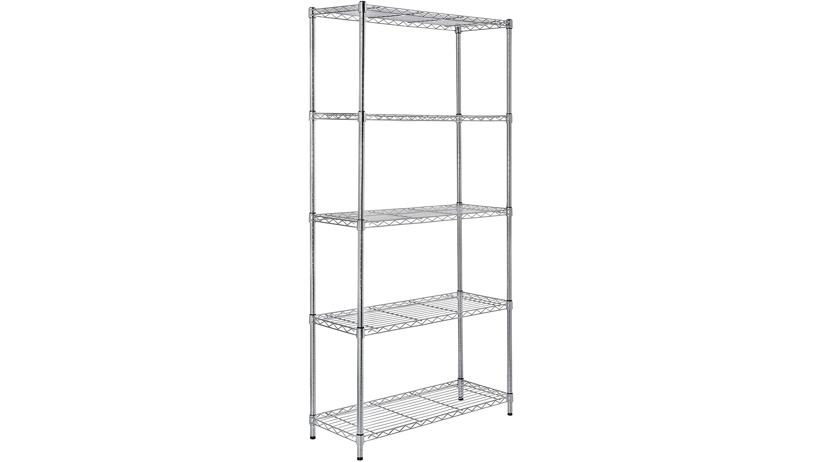 Five Shelf Heavy Duty Storage Shelving Unit – 36L x 14W