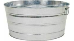 Galvanized Tub Round 17 Gal.