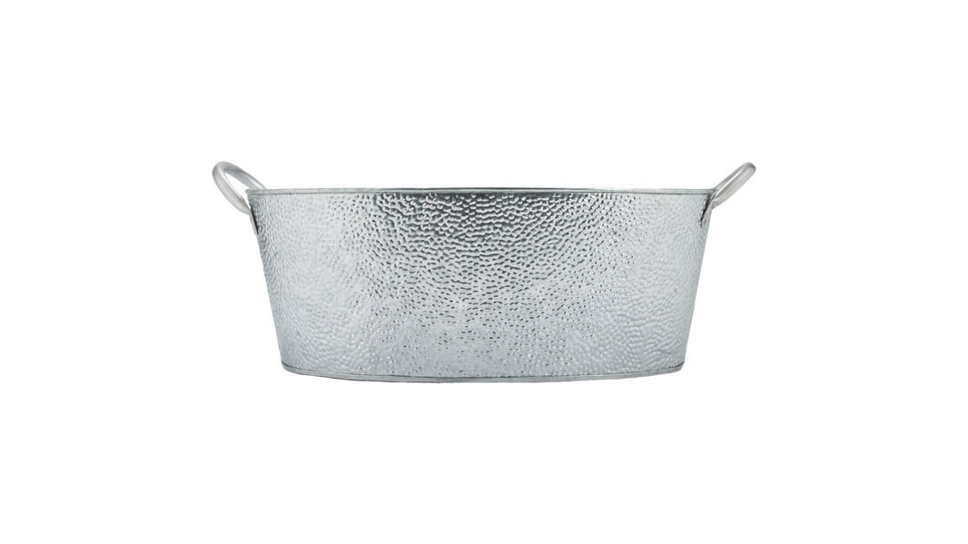 Hammered Oval Tub 5.5 Gal.