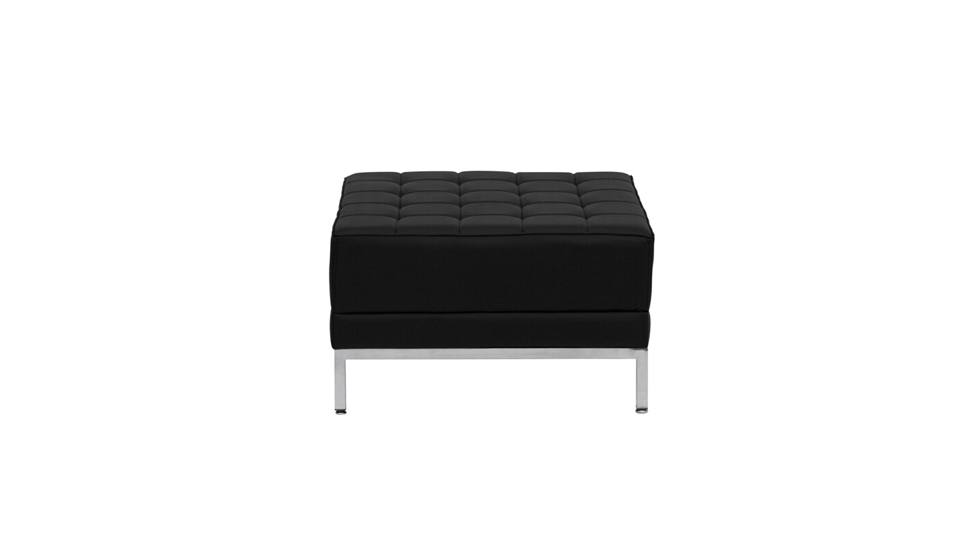 Black Soho Ottoman
